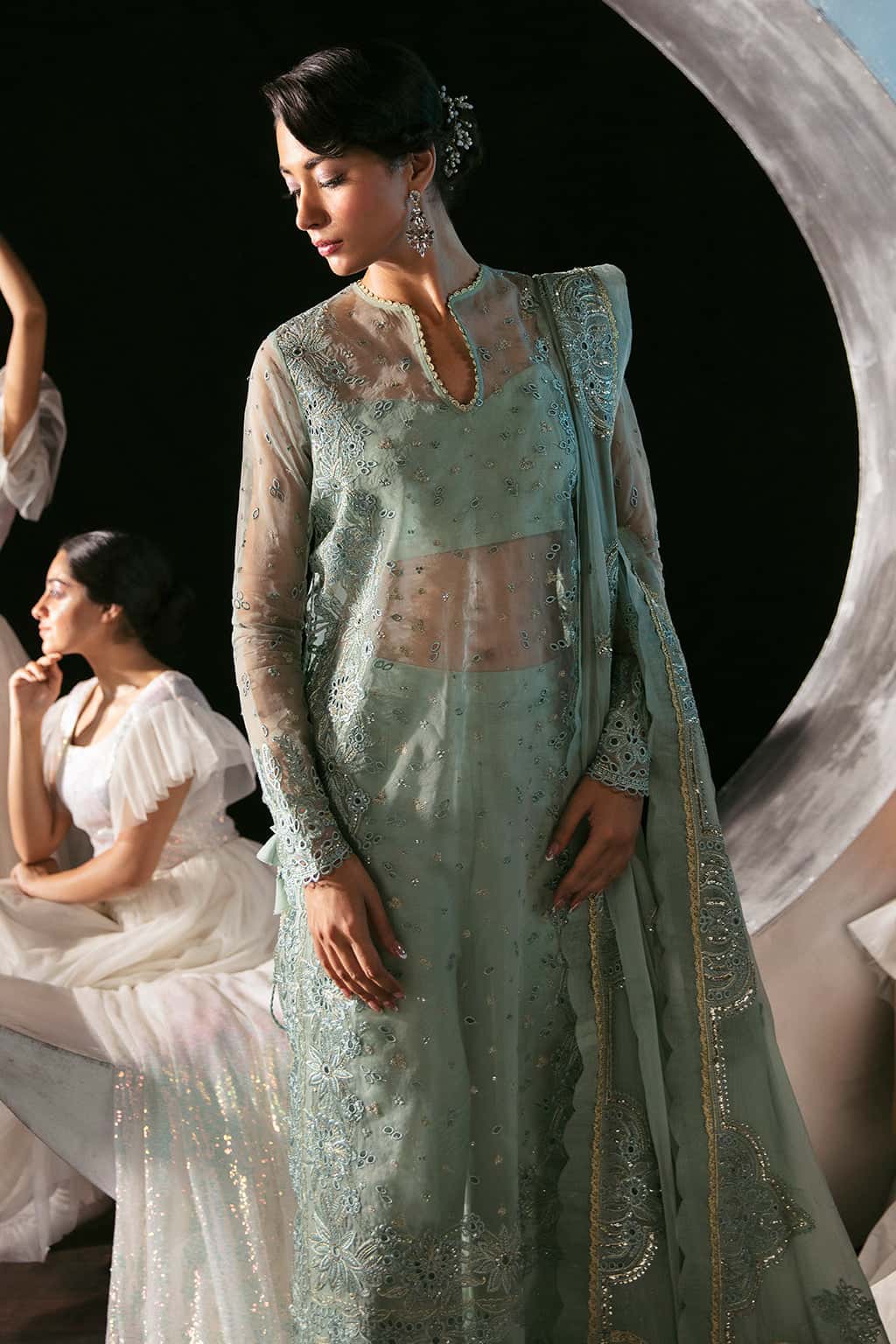 - “Luxury festive Pakistani suit – Amalfi design