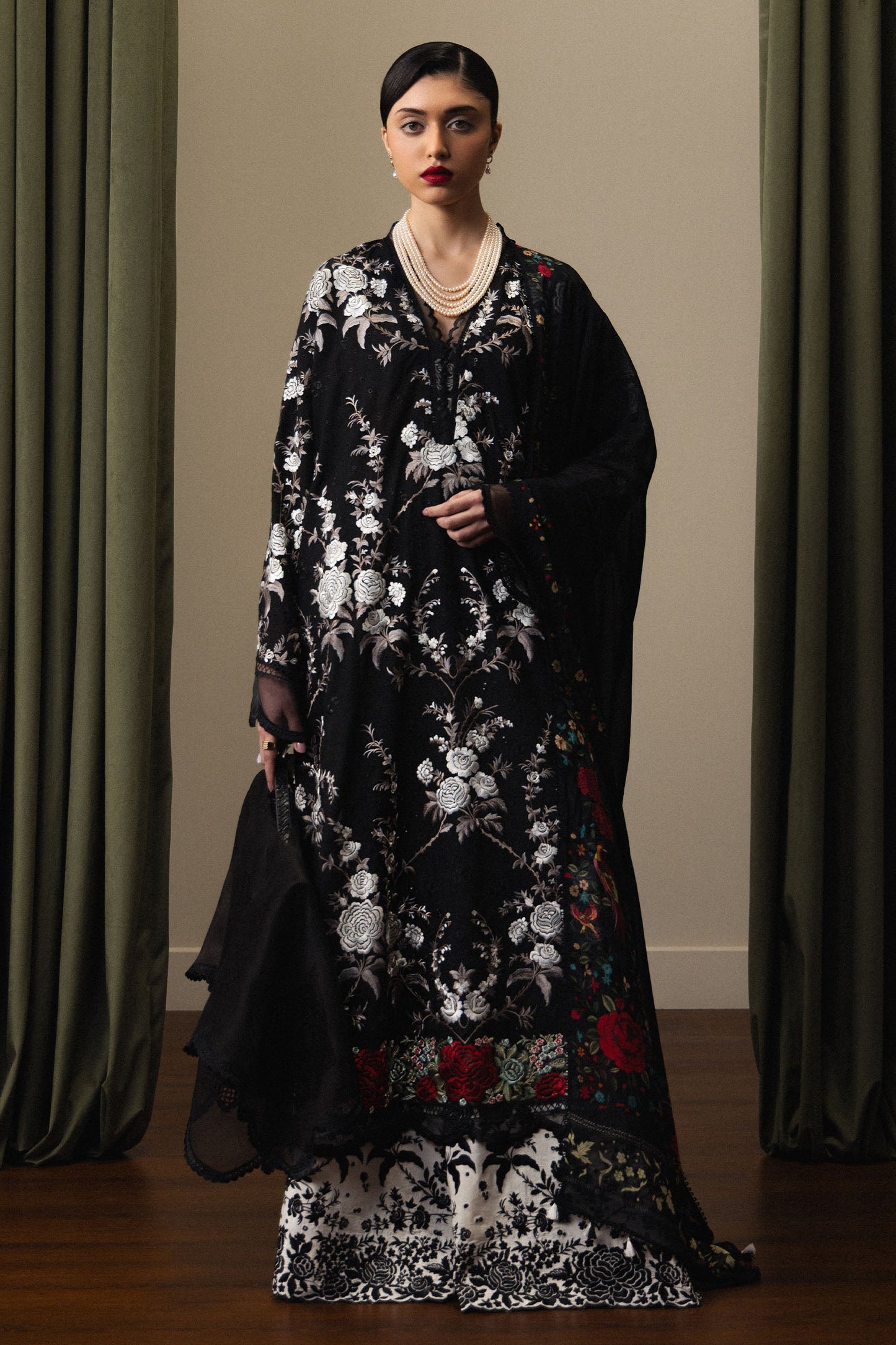 Zara Shahjahan Luxury Summer Lawn | Satori 2026-d10 Aangan | the Essence of Lawn & Chiffon