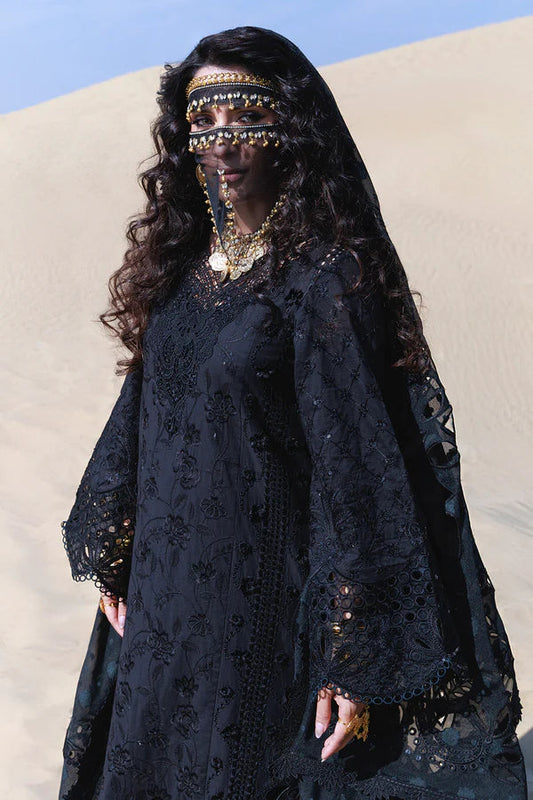 Nureh Aman Lawn 2026=Zahara NE-233 Aangan the essence of lawn & chiffon