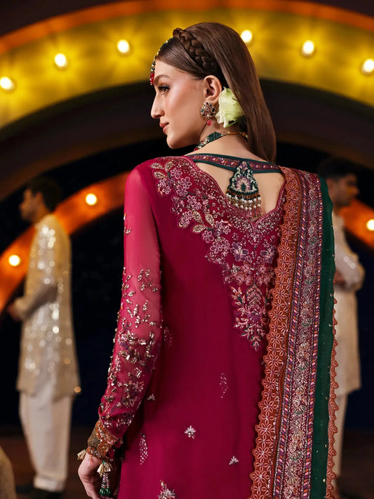 NUREH JHUMRO FESTIVE COLLECTION Aangan.the essence of lawn & chiffon