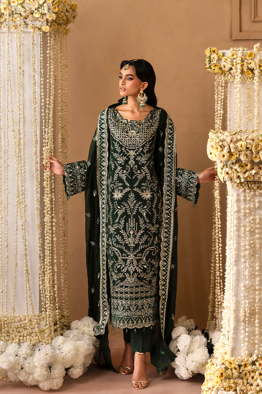 Emaan Adeel festive chiffon original Pakistani suits online
• Buy Emaan Adeel chiffon salwar kameez for weddings
• Original Pakistani designer chiffon suits by Emaan Adee