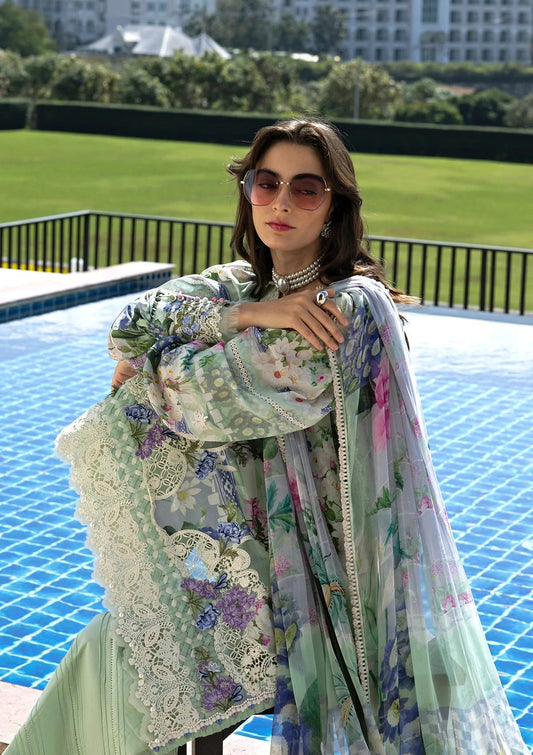 ELAF SIGNATURE LAWN=2026=6b Aangan | the Essence of Lawn & Chiffon