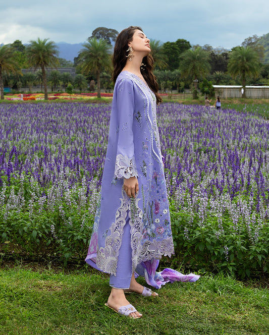 Secret Garden Hemline Lawn by Mushq 2026| Daisy Reverie Aangan | the Essence of Lawn & Chiffon
