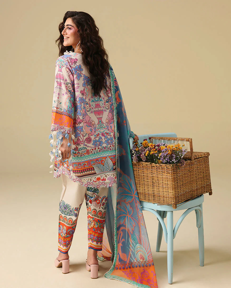 Mushq Soleil Prints Lawn 2026 || Eden Whisper Aangan