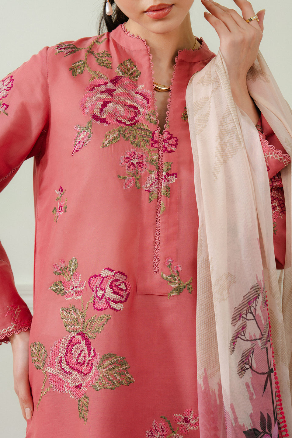 Coco by Zara Shahjahan Embroidered Lawn 2025 | FREYA-4A
