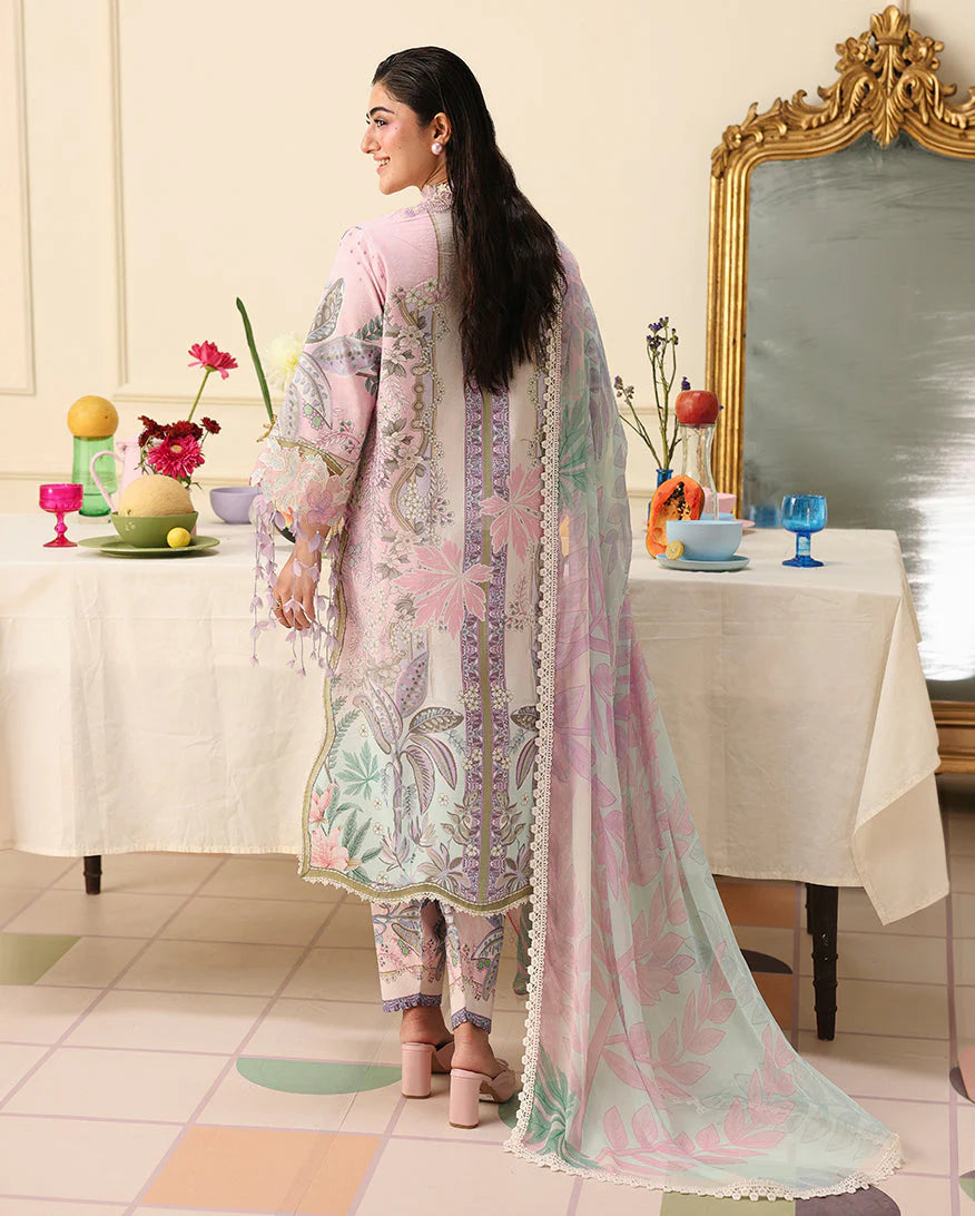 Mushq Soleil Prints Lawn 2026 || Serena Bloom Aangan