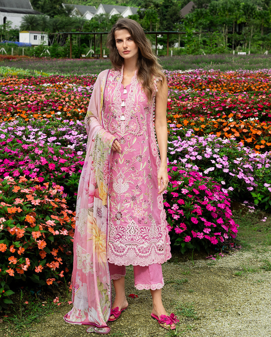 Secret Garden Hemline Lawn by Mushq 2026| Whimsical Scent Aangan | the Essence of Lawn & Chiffon