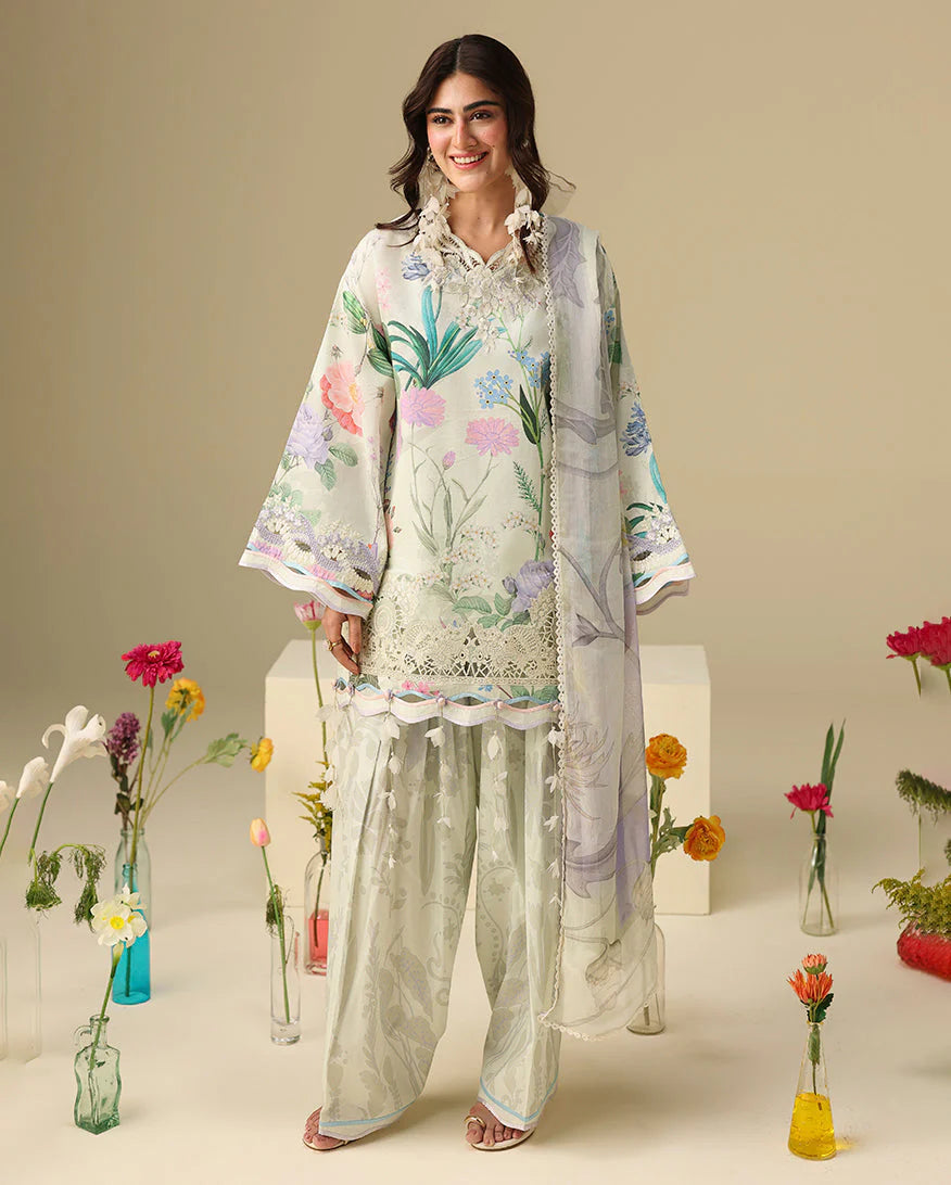 Mushq Soleil Prints Lawn 2026 || Vanilla Lush Aangan