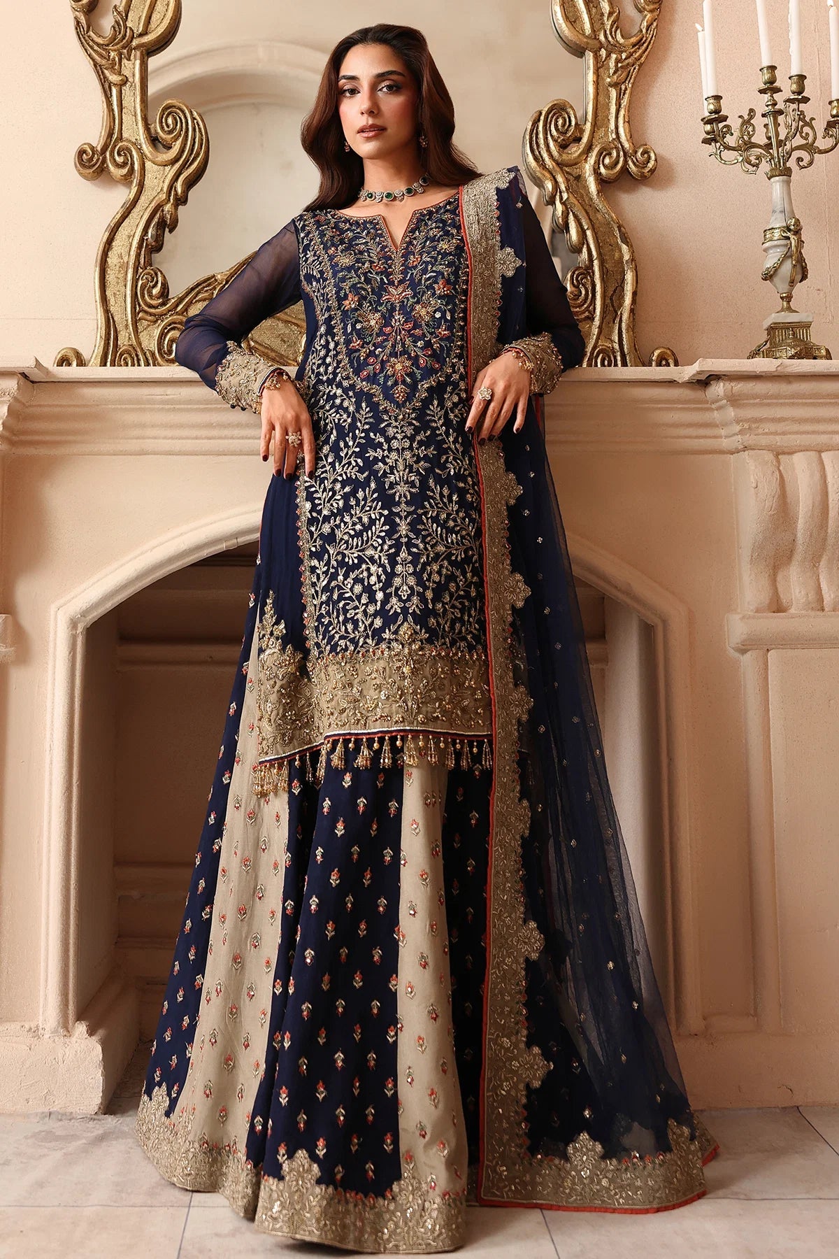 Charizma Dastan-e-Jashan Vol 1 2026 Design 02 - full suit styled look