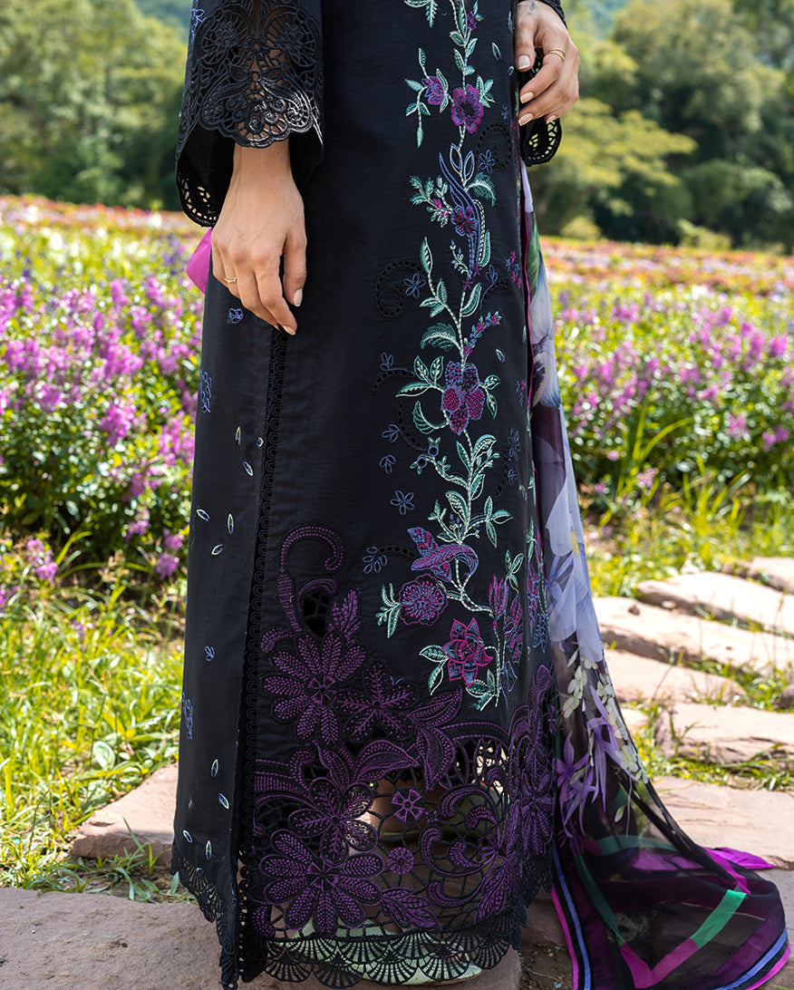 Secret Garden Hemline Lawn by Mushq 2026|  Garden Lullaby Aangan | the Essence of Lawn & Chiffon
