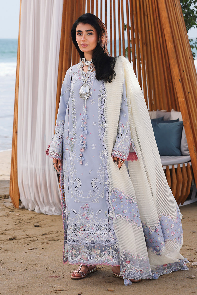 Qalamkar Sahil Luxury Lawn '26 |AANGAN| Pakistani lawn suits online