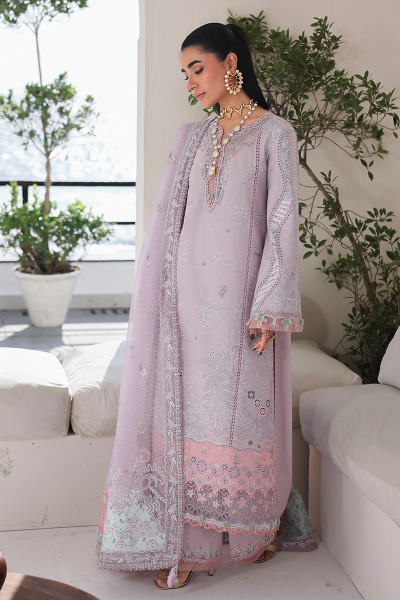 Qalamkar Sahil Luxury Lawn '26-SA-11 REHMA Aangan.the essence of lawn & chiffon