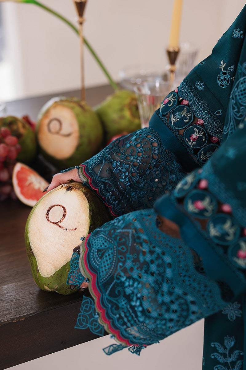 Qalamkar Sahil Luxury Lawn '26 |AANGAN| Pakistani lawn suits online