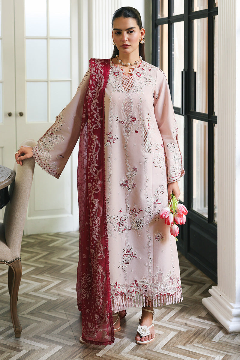 Qalamkar Qline Lawn Drop 1 =REYNA Aangan the essence of lawn & chiffon