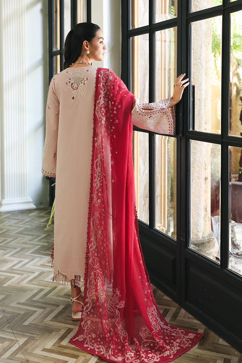 Qalamkar Qline Lawn Drop 1 =REYNA Aangan the essence of lawn & chiffon