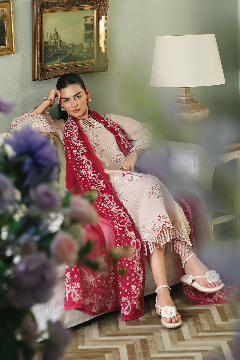 Qalamkar Qline Lawn Drop 1 =REYNA Aangan the essence of lawn & chiffon