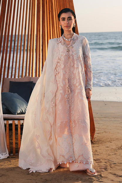 Qalamkar Sahil Luxury Lawn '26 |AANGAN| Pakistani lawn suits online