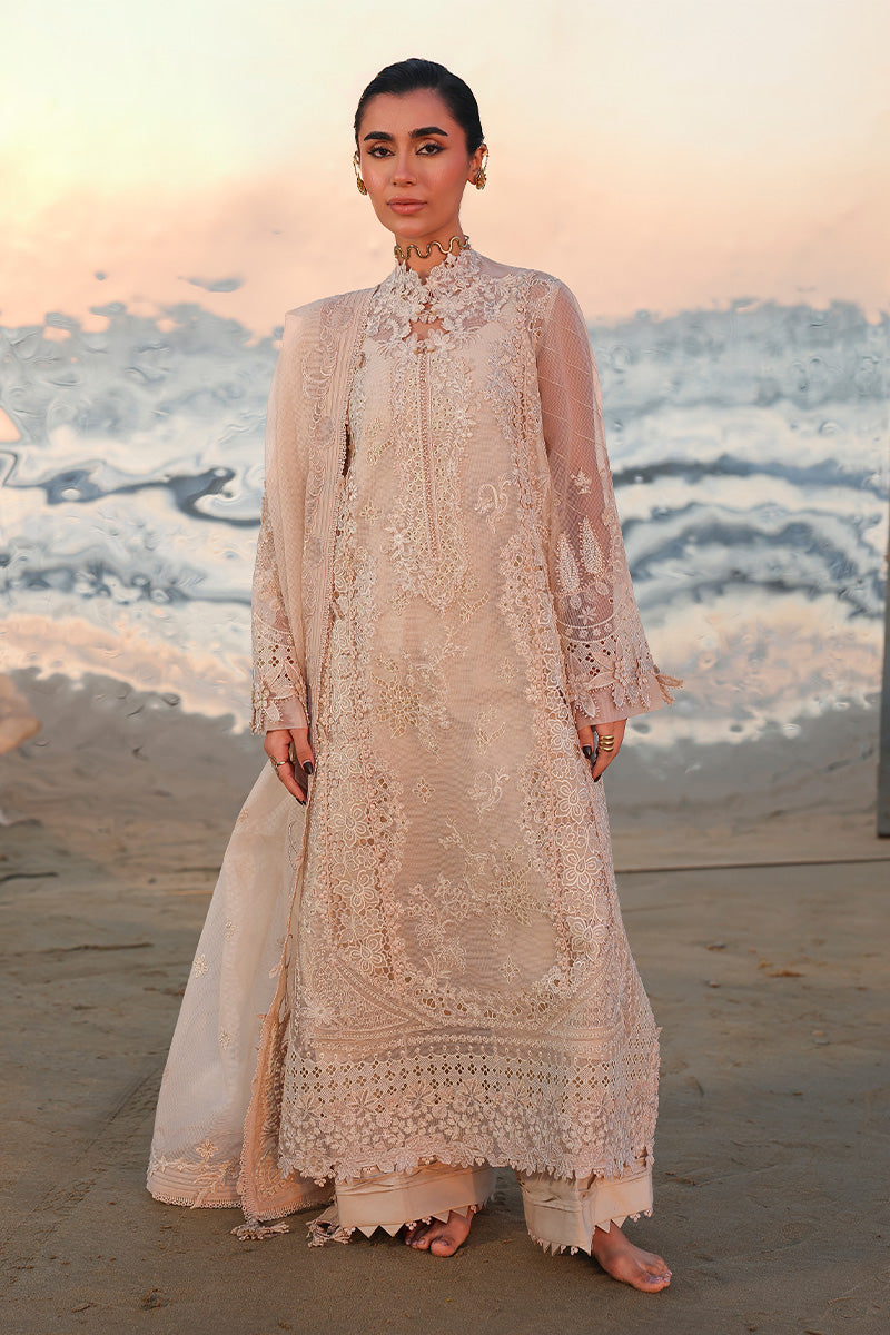 Qalamkar Sahil Luxury Lawn '26 |AANGAN| Pakistani lawn suits online