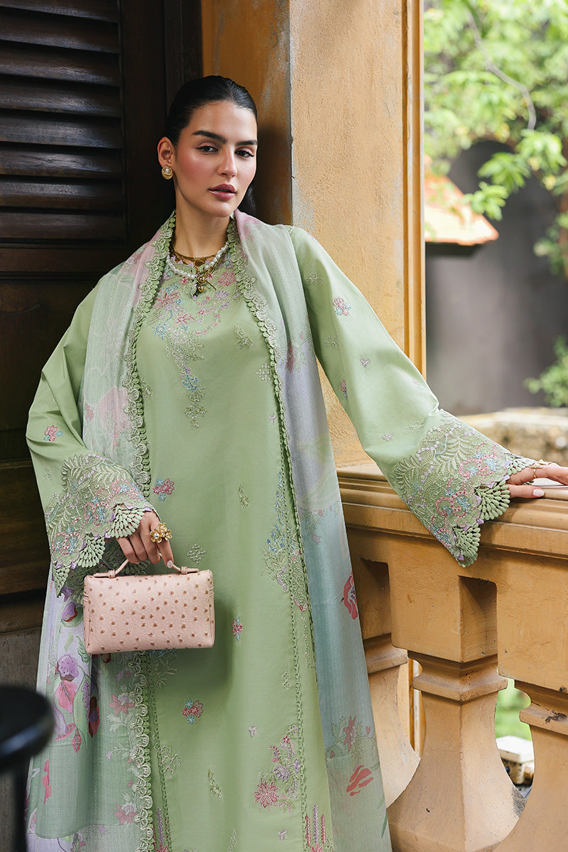 Qalamkar Qline Lawn Drop 1 =RIVAH Aangan the essence of lawn & chiffon