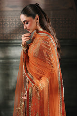 Charizma Dastan e jashn DJW5-11 Aangan the essence of lawn & chiffon