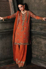 Charizma Dastan e jashn DJW5-11 Aangan the essence of lawn & chiffon
