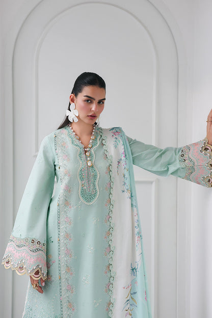 Qalamkar Qline Lawn Drop 1 =RAHA Aangan the essence of lawn & chiffon