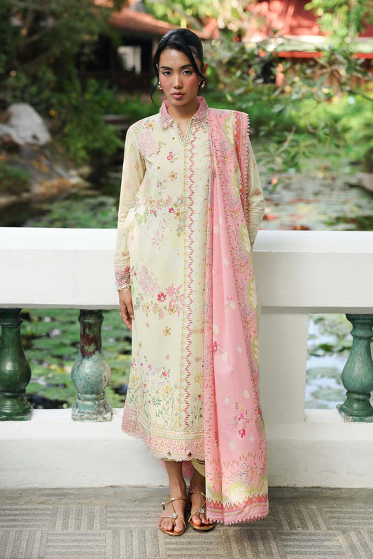 Qalamkar QPrint Lawn 2026 – authentic Pakistani lawn suit available for online shopping in India.