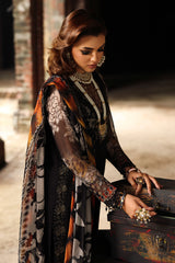 charizma vasal embroidered chiffon suit for festive wear  
charizma vasal unstitched luxury chiffon dress 2025  