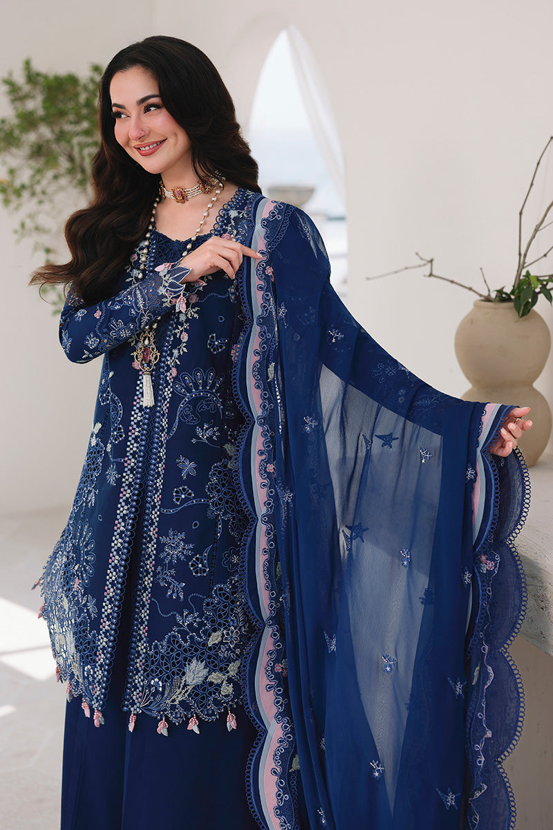 Qalamkar Sahil Luxury Lawn '26=SA-16 ESMA Aangan.the essence of lawn & chiffon