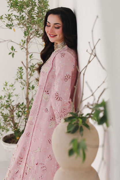Qalamkar Sahil Luxury Lawn '26=SA-09 HANIYA Aangan.the essence of lawn & chiffon