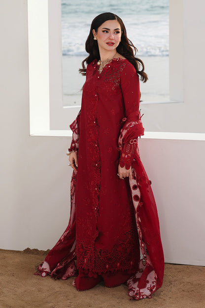 Qalamkar Sahil Luxury Lawn '26=SA-14 NELAM Aangan.the essence of lawn & chiffon