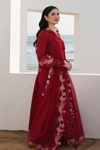 Qalamkar Sahil Luxury Lawn '26=SA-14 NELAM Aangan.the essence of lawn & chiffon