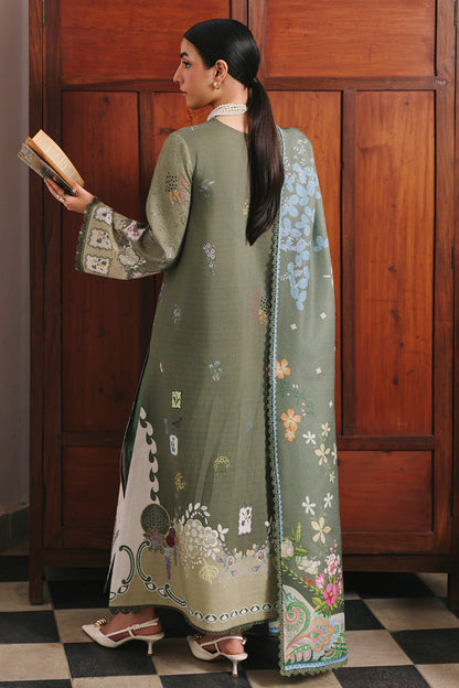 	Qalamqar QLine unstitched suit in authentic ethnic wear