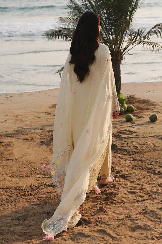 Qalamkar Sahil Luxury Lawn '26-SA-03 SAFA |AANGAN|Shop Pakistani lawn suits online