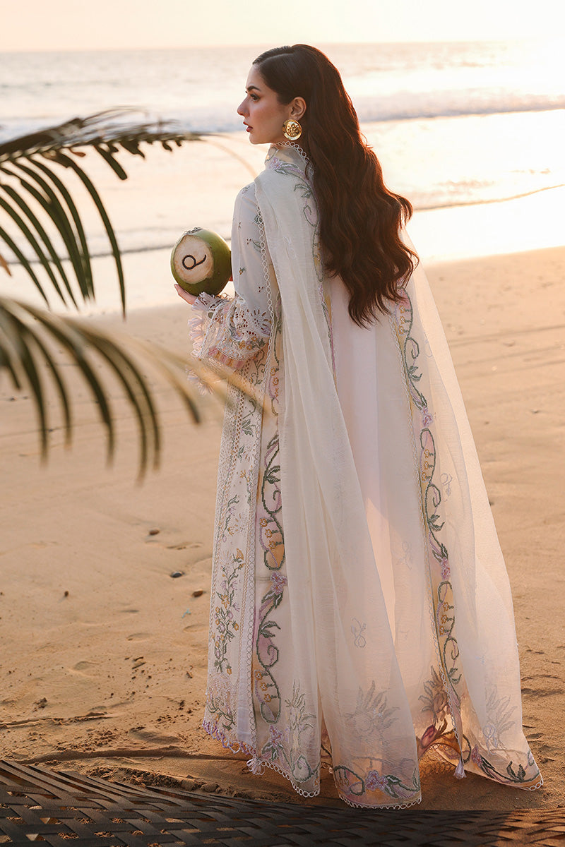 Qalamkar Sahil Luxury Lawn '26 |AANGAN| Pakistani lawn suits online