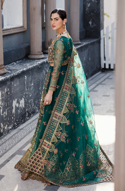 “Designer original Pakistani suit by Eman Adeel in organza”