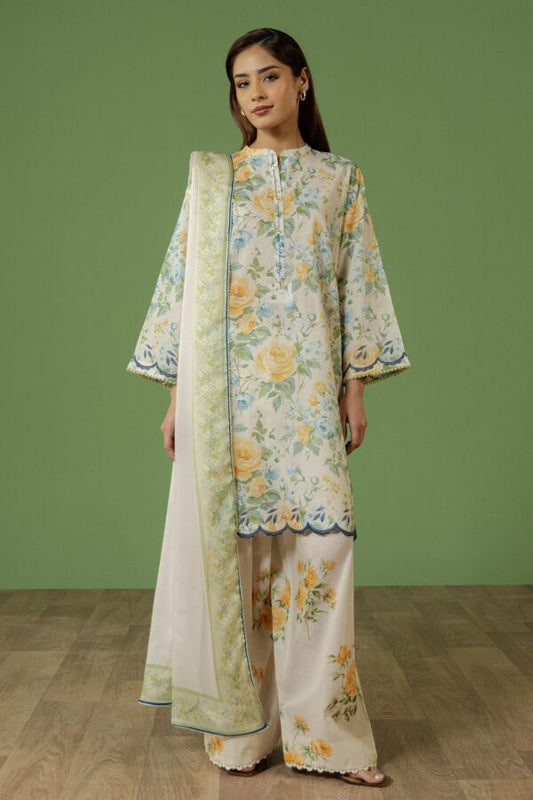 Coco by Zara Shahjahan Lawn Vol. 3 | 2026 | Aurelia-7A Aangan | The Essence of Lawn and Chiffon