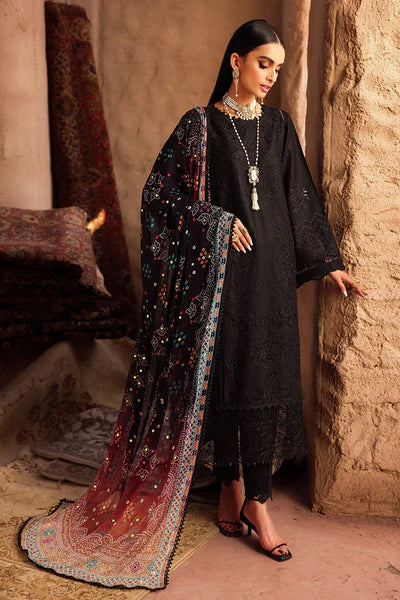 NUREH Bazar Chikankari Doriya Lawn Unstitched 3Pc Suit NE-162