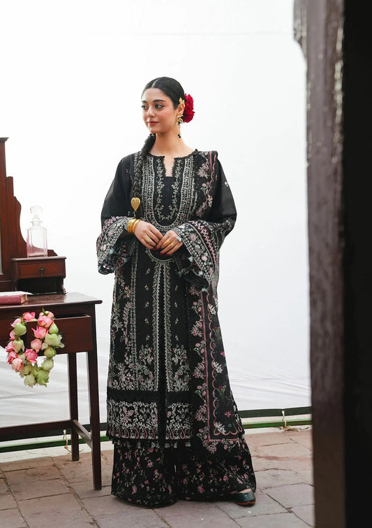 KAHF LUXURY LAWN 2026=3B Aangan | the Essence of Lawn & Chiffon