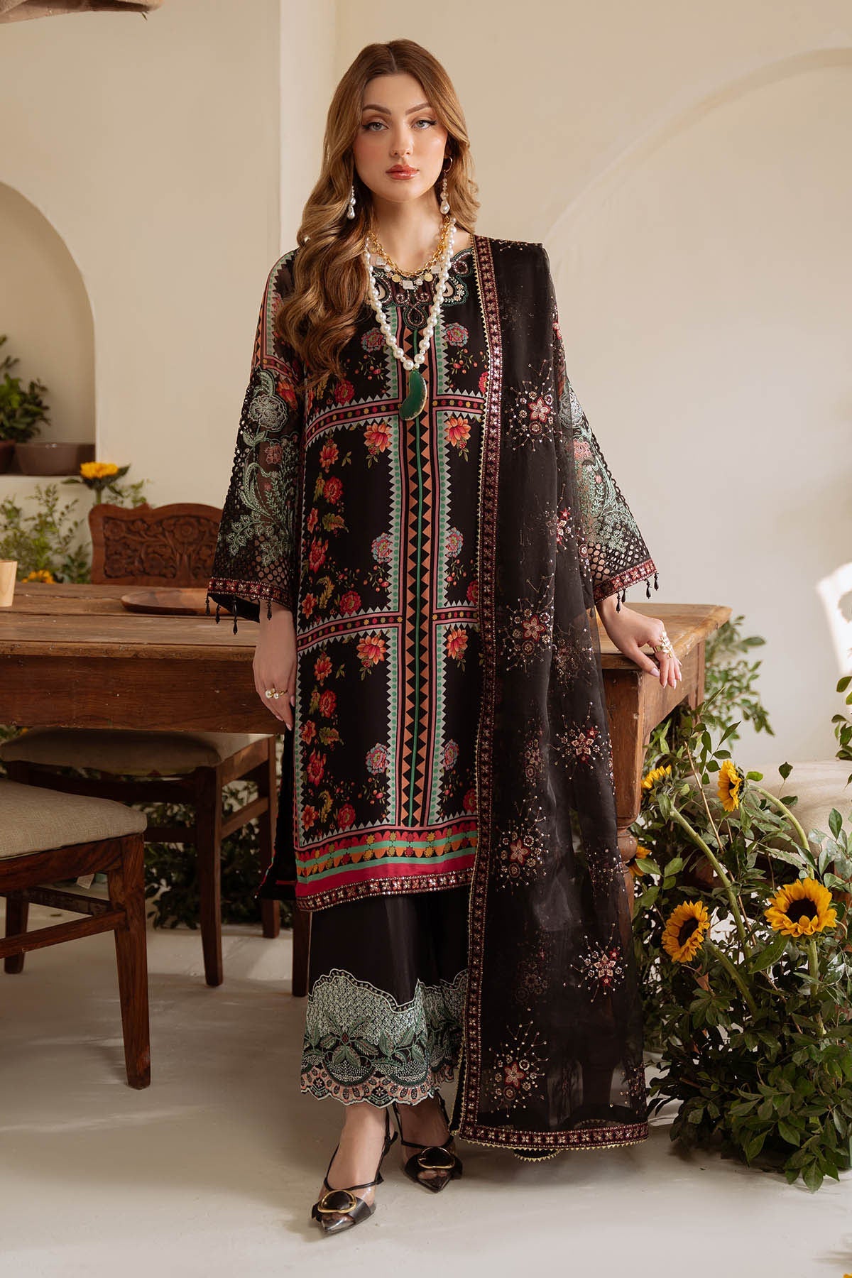 - NL-50 NURA by Nureh
- Original Pakistani suit
- Embroidered organza Pakistani dress
- Pakistani wedding wear
- Unstitched 3-piece suit
- Raw silk trouser Pakistani outfit
- Pakistani festive collection
- Designer Pakistani suits online
- Eid wear Pakistani suit
- Formal Pakistani dress for women
- Hand-embellished Pakistani suit
- Luxury Pakistani fashion
- Nureh Jhoomro collection
