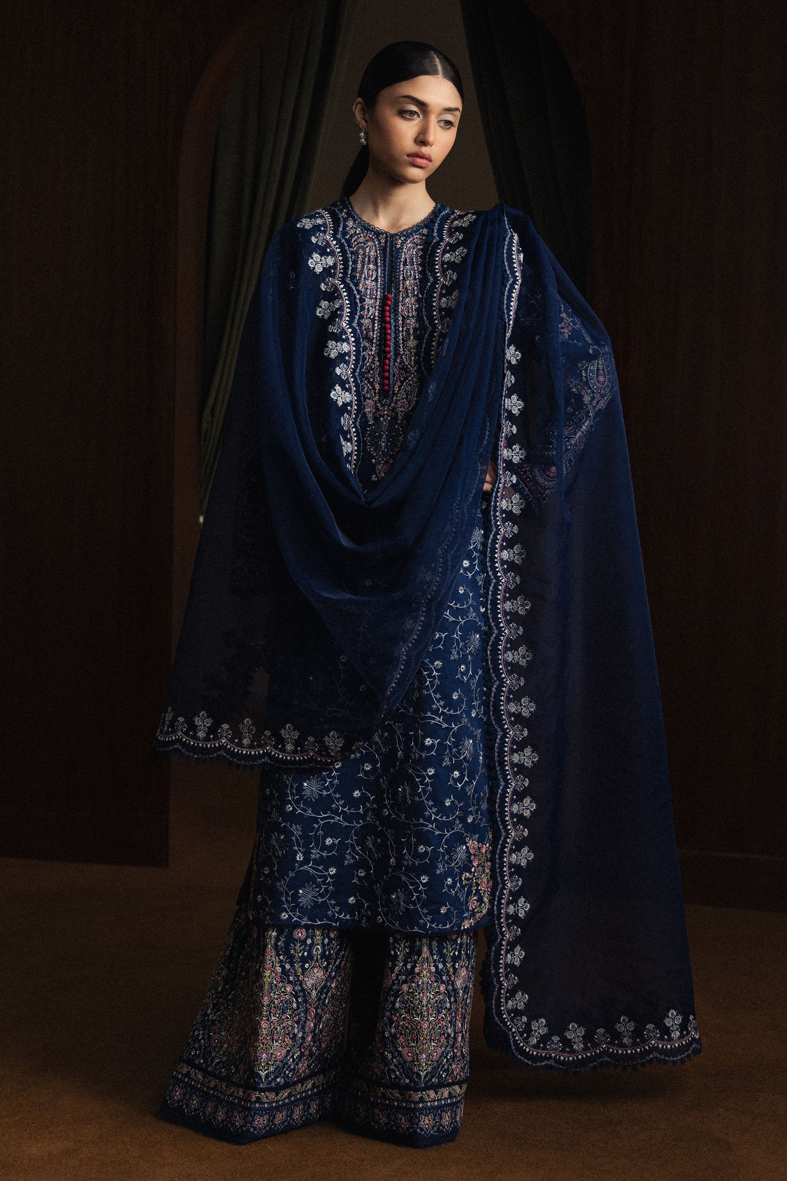 Zara Shahjahan Luxury Summer Lawn | Satori 2026-d9 Aangan | the Essence of Lawn & Chiffon