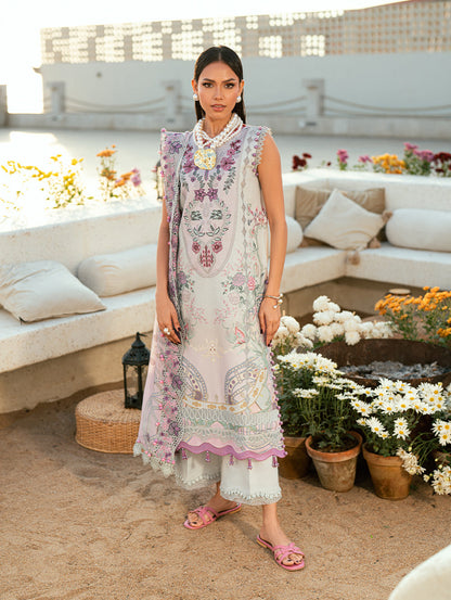 Jade Needle Wonder 2026-07 Aangan | the Essence of Lawn & Chiffon