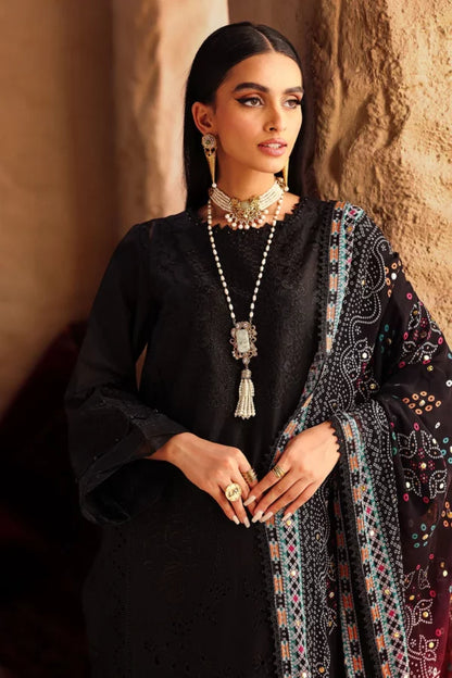 NUREH Bazar Chikankari Doriya Lawn Unstitched 3Pc Suit NE-162