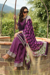 Charizma Combinations 2026 Lawn-CC6-5 Aangan the essence of lawn & chiffon