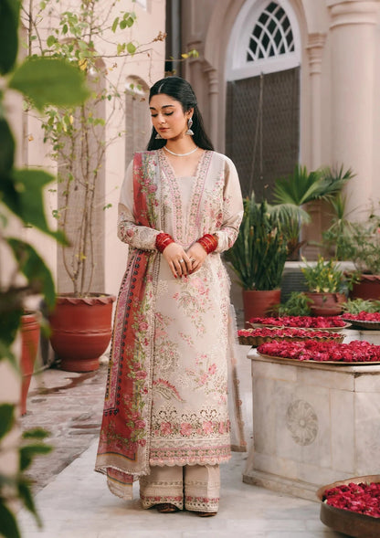 KAHF LUXURY LAWN 2026=6a Aangan | the Essence of Lawn & Chiffon
