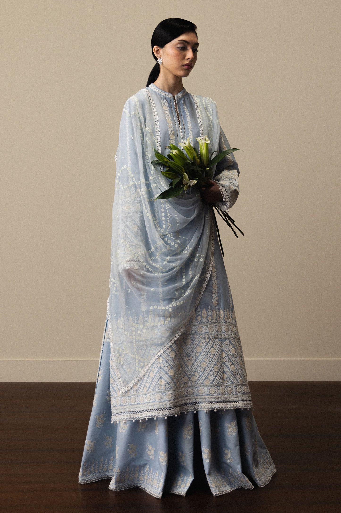 Zara Shahjahan Luxury Summer Lawn | Satori 2026-d1 Aangan | the Essence of Lawn & Chiffon