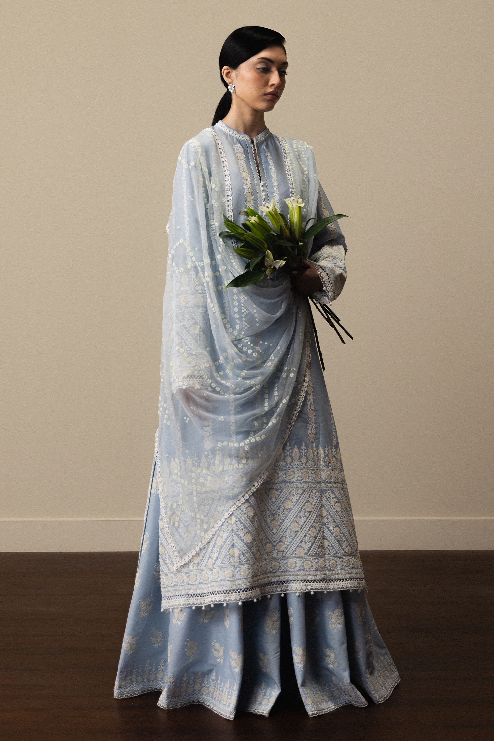 Zara Shahjahan Luxury Summer Lawn | Satori 2026-d1 Aangan | the Essence of Lawn & Chiffon