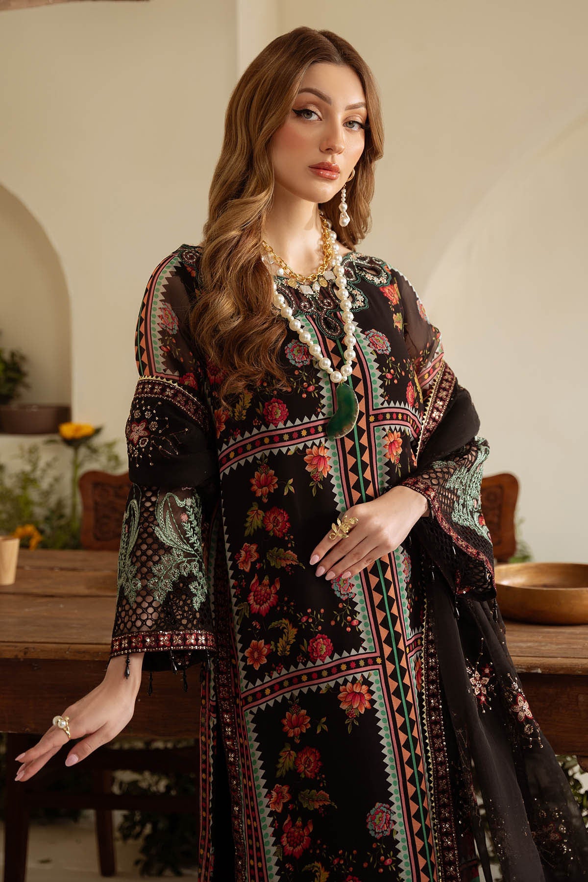 - NL-50 NURA by Nureh
- Original Pakistani suit
- Embroidered organza Pakistani dress
- Pakistani wedding wear
- Unstitched 3-piece suit
- Raw silk trouser Pakistani outfit
- Pakistani festive collection
- Designer Pakistani suits online
- Eid wear Pakistani suit
- Formal Pakistani dress for women
- Hand-embellished Pakistani suit
- Luxury Pakistani fashion
- Nureh Jhoomro collection
