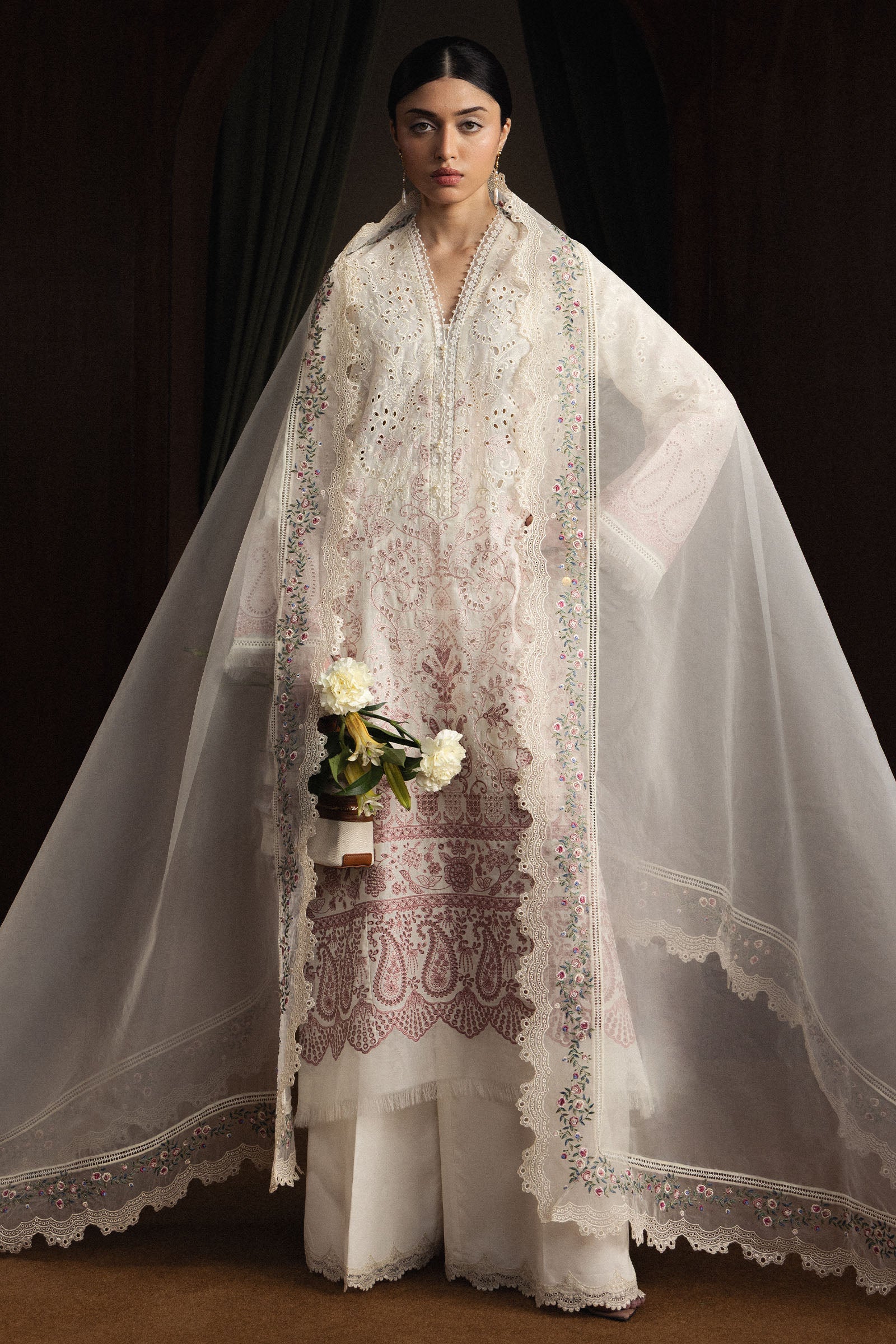 Zara Shahjahan Luxury Summer Lawn | Satori 2026-d12 Aangan | the Essence of Lawn & Chiffon