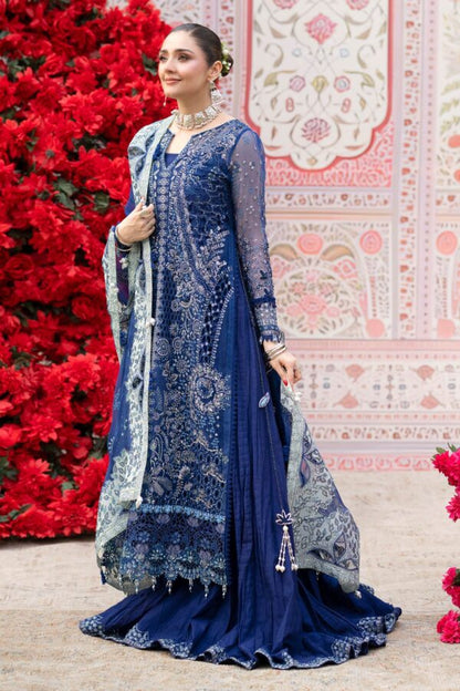 Nureh NL-99 Mia unstitched Pakistani suit - alternate view - Jhoomro Collection Aangan